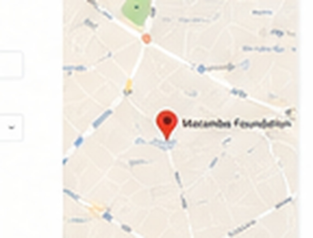 Matambo Foundation location map